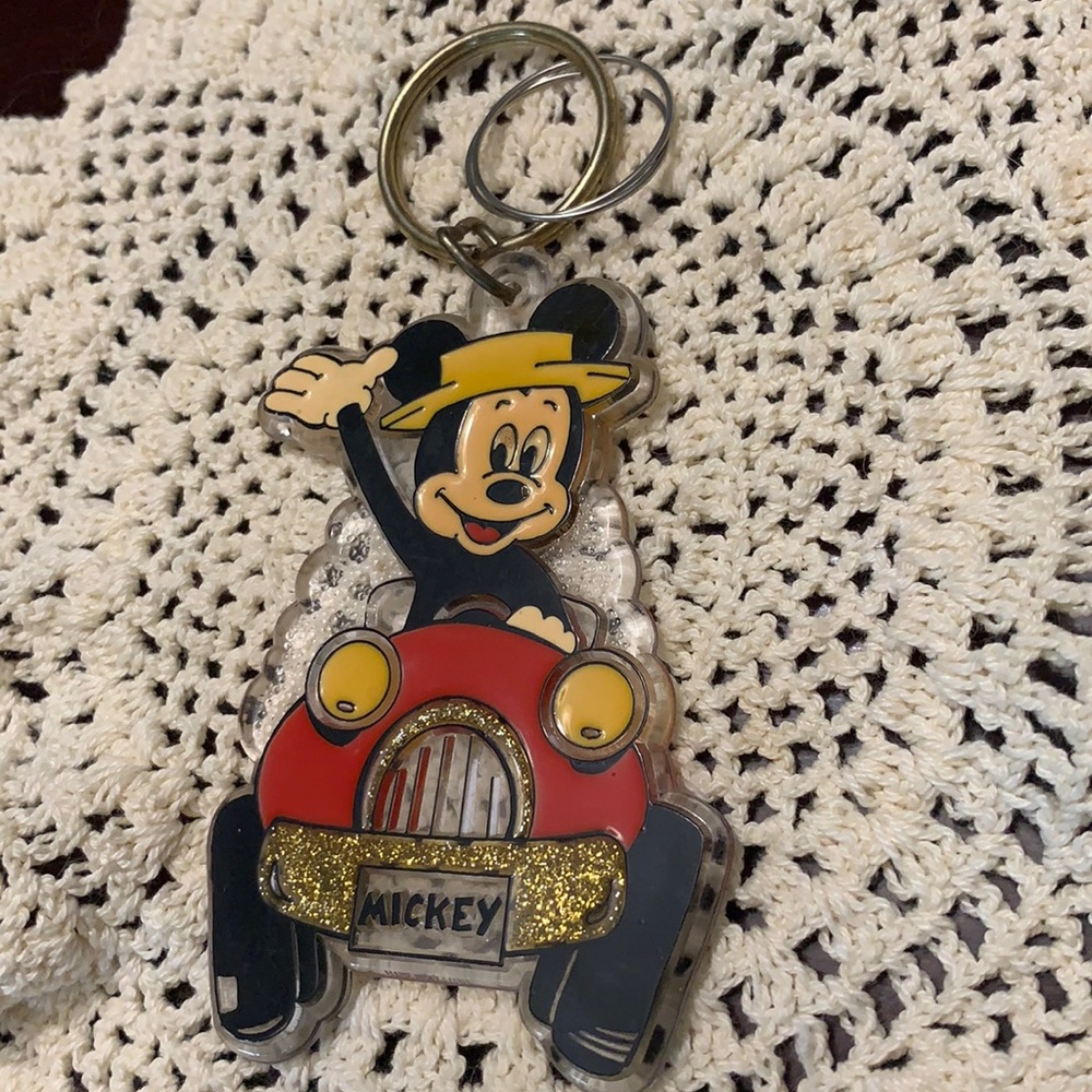 Vintage Mickey Mouse Keychain